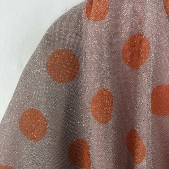 Anthropologie Eva Franco Sweetwater Polka Dot Shimmer Top NWT Size Medium - Picture 4 of 13